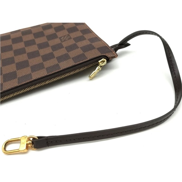 Louis Vuitton Brown Checkered Pouch - Picture 5 of 11